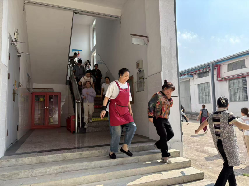 天台坦头：开展疏散演练 筑牢安全防线1.png